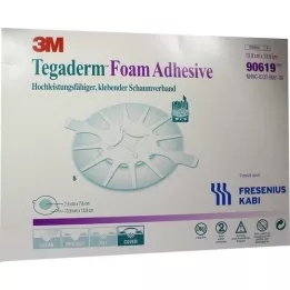 TEGADERM Köpük Yapıştırıcı FK 13,9 cm yuvarlak 90619, 5 adet