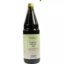 CRANBERRY SAFT saf organik Vitalhaus, 750 ml