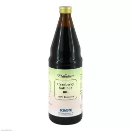 CRANBERRY SAFT saf organik Vitalhaus, 750 ml