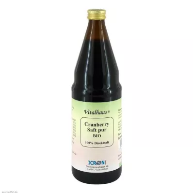 CRANBERRY SAFT saf organik Vitalhaus, 750 ml