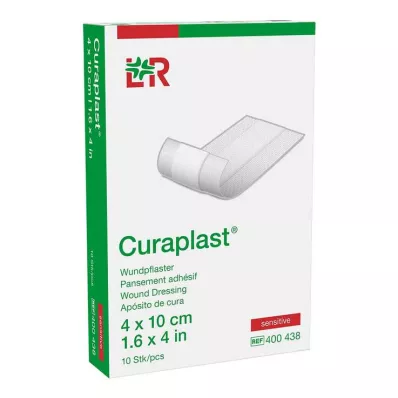 CURAPLAST Yara sargısı hassas 4x10 cm 1 m, 10 adet CURAPLAST Yara sargısı hassas 4x10 cm 1 m, 10 adet
