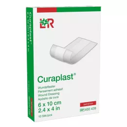 CURAPLAST Yara sargısı hassas 6x10 cm 1 m, 10 adet