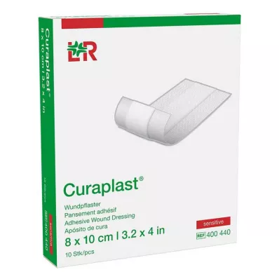 Curaplast hassas yara pansuman bandajı 8x10cm, 10 adet Curaplast hassas yara pansuman bandajı 8x10cm, 10 adet