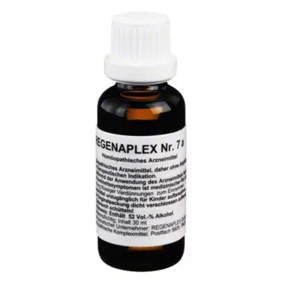 Regenaplex No.7 a damla, 30 ml Regenaplex No.7 a damla, 30 ml