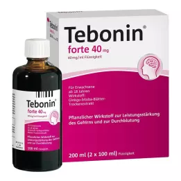 TEBONIN forte 40 mg çözelti, 2X100 ml