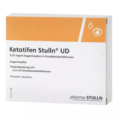 KETOTIFEN Stulln UD Göz damlası tek dozluk pipet, 10X0,4 ml KETOTIFEN Stulln UD Göz damlası tek dozluk pipet, 10X0,4 ml