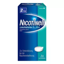 NICOTINELL Pastil 2 mg Nane, 36 adet