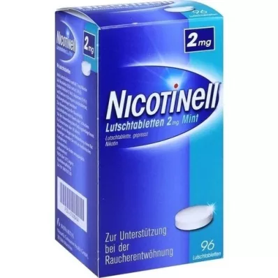 NICOTINELL Pastil 2 mg Nane, 96 adet