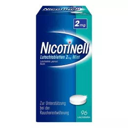 NICOTINELL Pastil 2 mg Nane, 96 adet