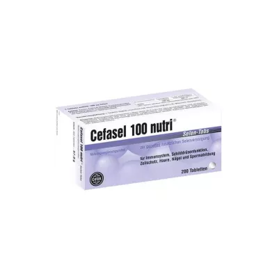 CEFASEL 100 nutri selenyum tablet, 200 adet