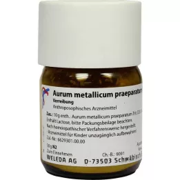 AURUM METALLICUM PRAEPARATUM D 20 Tritürasyon, 50 g