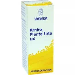 ARNICA PLANTA tota D 6 globül, 10 g