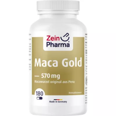 MACA GOLD vejetaryen kapsüller artı çinko+Vit.C, 180 adet