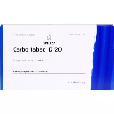 CARBO TABACI D 20 ampul, 8 adet