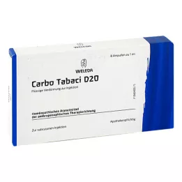 CARBO TABACI D 20 ampul, 8 adet