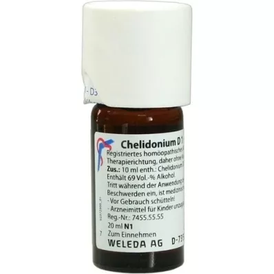 CHELIDONIUM D 1 seyreltme, 20 ml