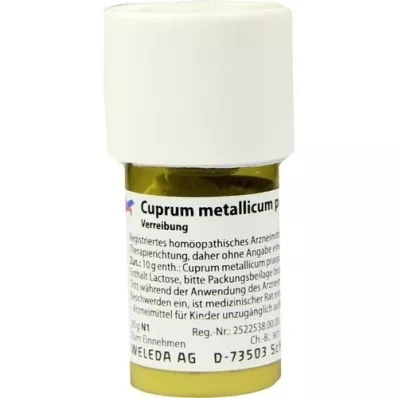 CUPRUM METALLICUM praep.D 30 Tritürasyon, 20 g