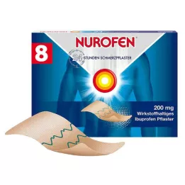NUROFEN 24 saatlik ağrı bantları 200 mg, 8 adet