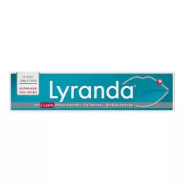 LYRANDA Çiğneme tabletleri, 15 adet