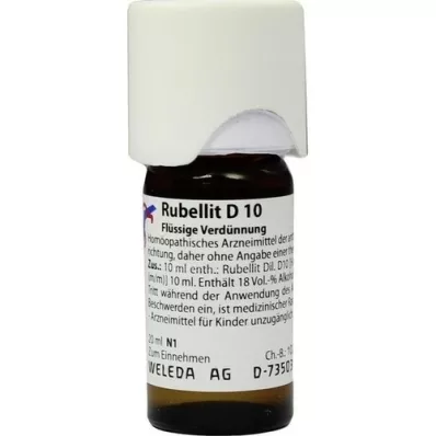 RUBELLIT D 10 seyreltme, 20 ml