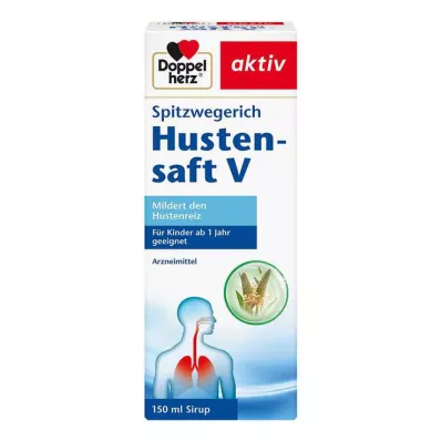 DOPPELHERZ Kaburga otu öksürük şurubu V, 150 ml