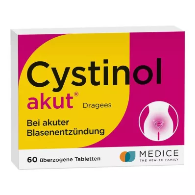 CYSTINOL akut kaplı tabletler, 60 adet CYSTINOL akut kaplı tabletler, 60 adet