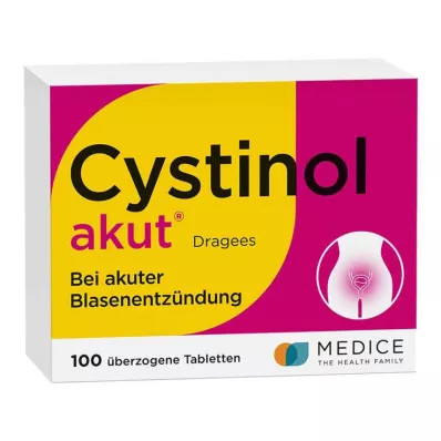 CYSTINOL akut kaplı tabletler, 100 adet CYSTINOL akut kaplı tabletler, 100 adet