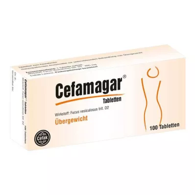 CEFAMAGAR Tabletler, 100 adet
