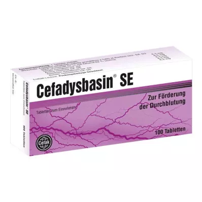 Cefadysbasin SE tabletler, 100 adet Cefadysbasin SE tabletler, 100 adet