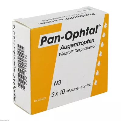 PAN OPHTAL Göz damlası, 3X10 ml PAN OPHTAL Göz damlası, 3X10 ml
