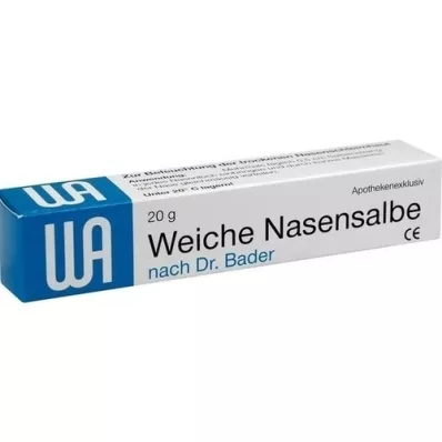 WEICHE NASENSALBE n. Dr Bader, 20 g