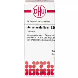 AURUM METALLICUM C 30 Tablet, 80 adet