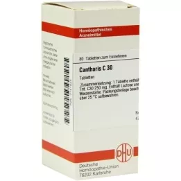 CANTHARIS C 30 Tablet, 80 Kapsül