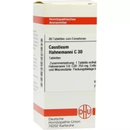 CAUSTICUM HAHNEMANNI C 30 Tablet, 80 adet