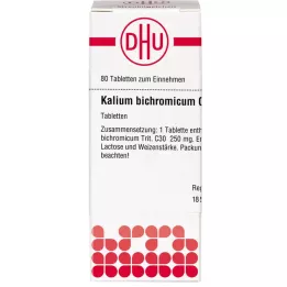 KALIUM BICHROMICUM C 30 Tablet, 80 Kapsül