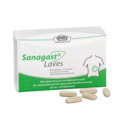 SANAGAST Laves tabletleri, 60 adet