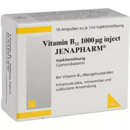 VITAMIN B12 1.000 μg Enjeksiyon Jenapharm Ampuller, 10X1 ml