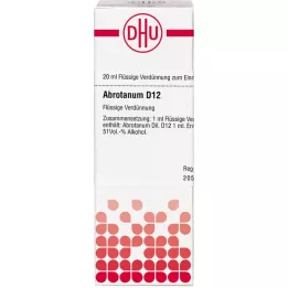 ABROTANUM D 12 seyreltme, 20 ml