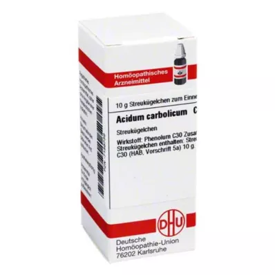 DHU acidum carabolikum C 30 kürecikler, 10 g