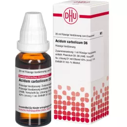 ACIDUM CARBOLICUM D 6 seyreltme, 20 ml