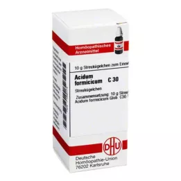 ACIDUM FORMICICUM C 30 globül, 10 g