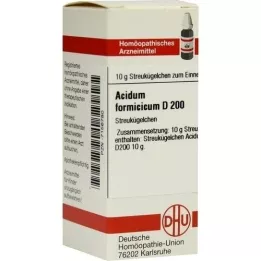 ACIDUM FORMICICUM D 200 globül, 10 g