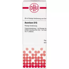 ACONITUM D 15 seyreltme, 20 ml