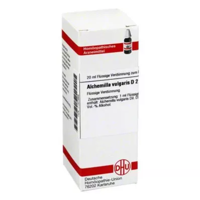 DHU Alchemilla vulgaris D 2 Seyreltme, 20 ml DHU Alchemilla vulgaris D 2 Seyreltme, 20 ml