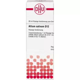 ALLIUM SATIVUM D 12 seyreltme, 20 ml