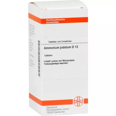 DHU Amonyum iyodatum D 12 tablet, 80 adet DHU Amonyum iyodatum D 12 tablet, 80 adet