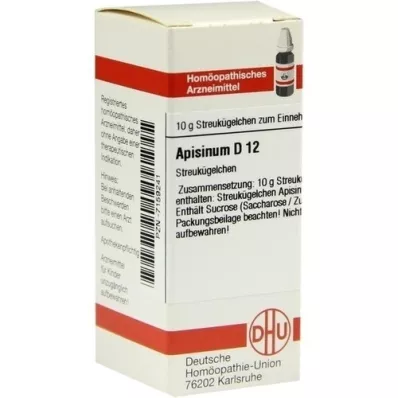 APISINUM D 12 globül, 10 g