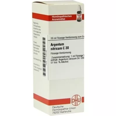 ARGENTUM NITRICUM C 30 seyreltme, 20 ml