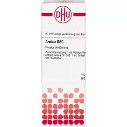 ARNICA D 60 seyreltme, 20 ml