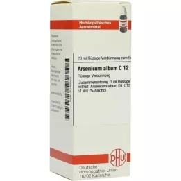 ARSENICUM ALBUM C 12 seyreltme, 20 ml